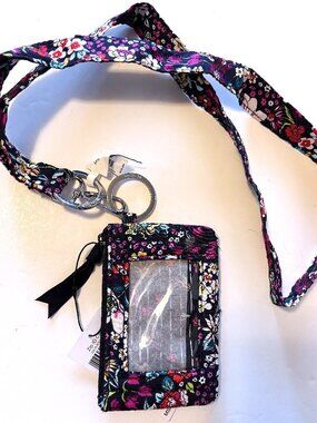 Vera Bradley Zip ID Case Itsy Ditsy Floral